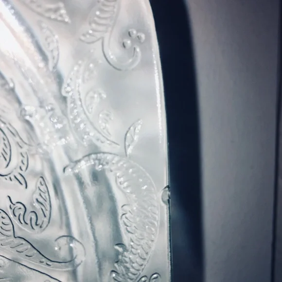 Vintage Indiana Recollection Blue Glass Bowl - Picture 3 of 4